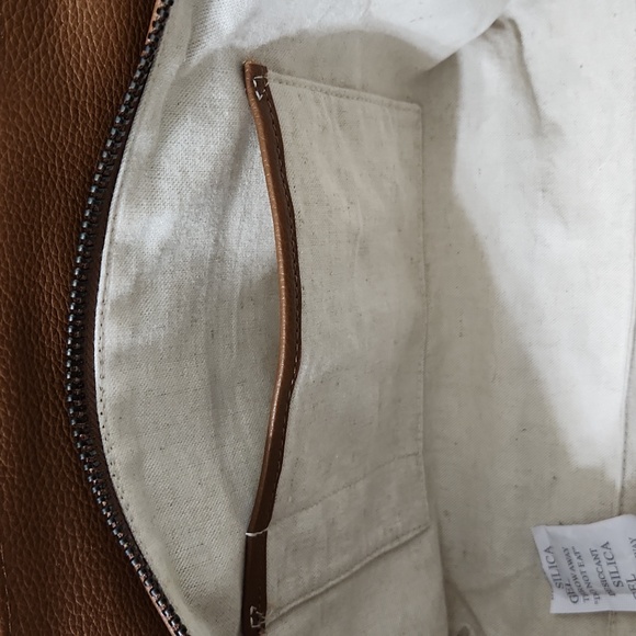 NWT Botkier Trigger Leather Satchel, Caramel. - Picture 10 of 12